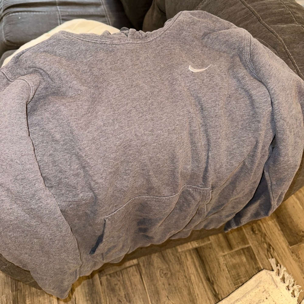 Grey Nike hoodie